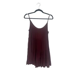 Magenta/Burgundy Brandy Melville tank short dress